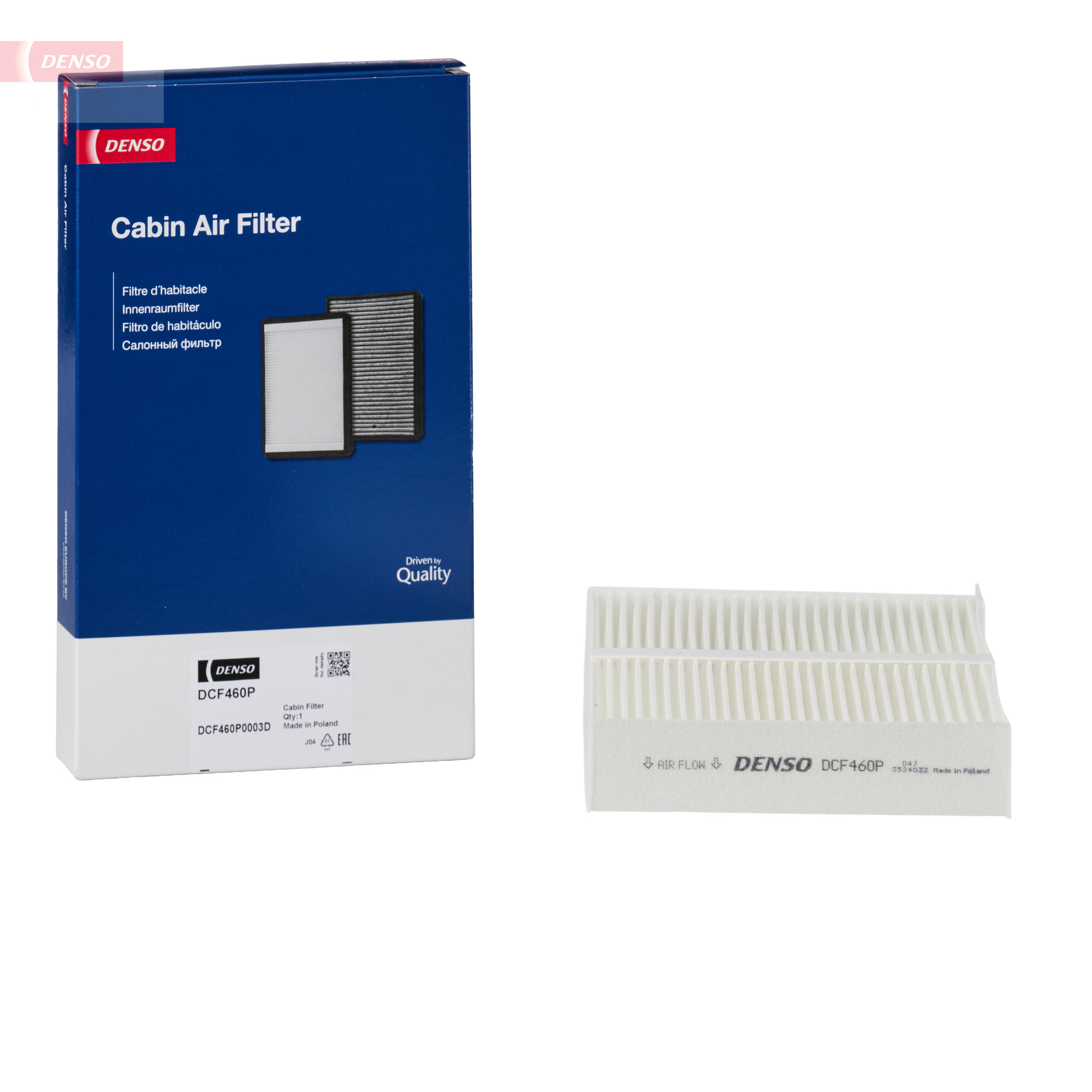 DENSO Kabineluftfilter dcf460p for VAUXHALL OPEL SUZUKI