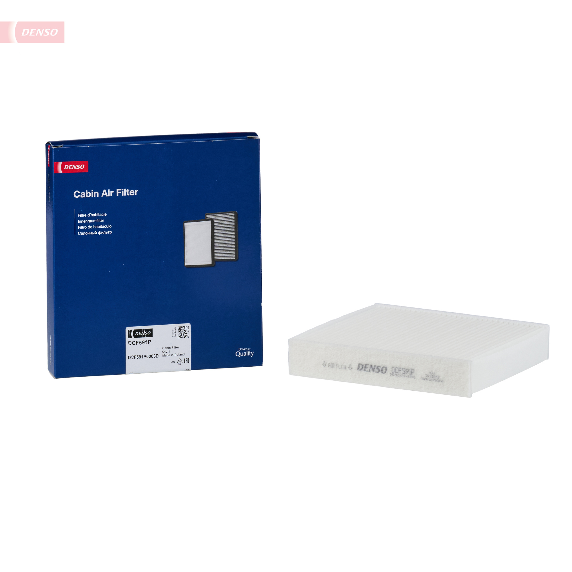 DENSO Kabineluftfilter dcf591p for SUZUKI