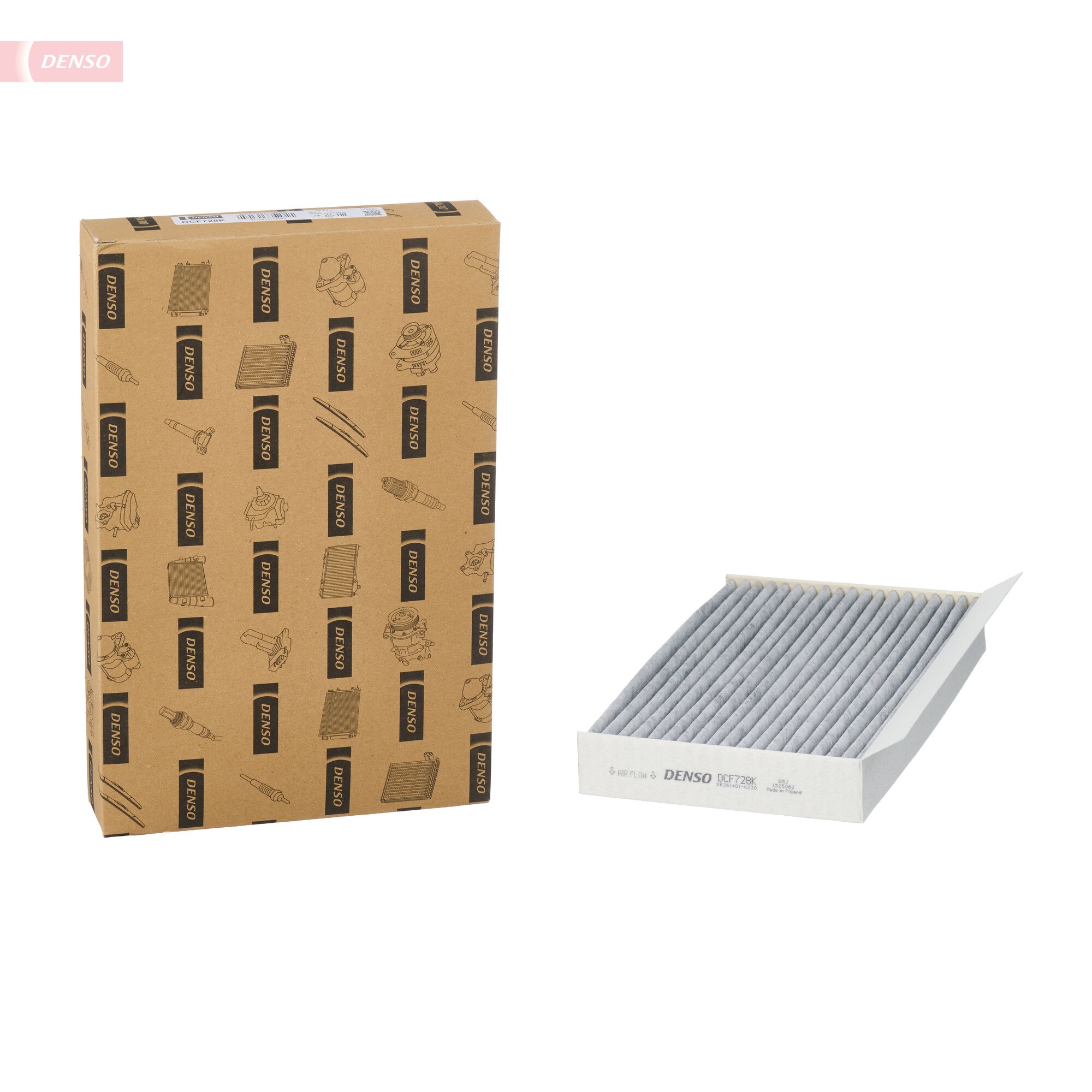DENSO Kabineluftfilter dcf728k for RENAULT