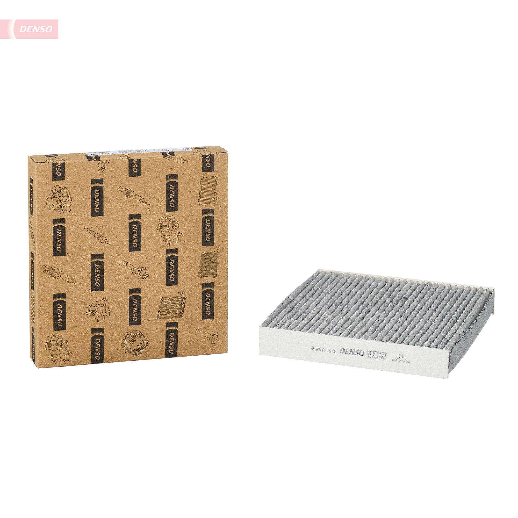 DENSO Kabineluftfilter dcf735k for FIAT