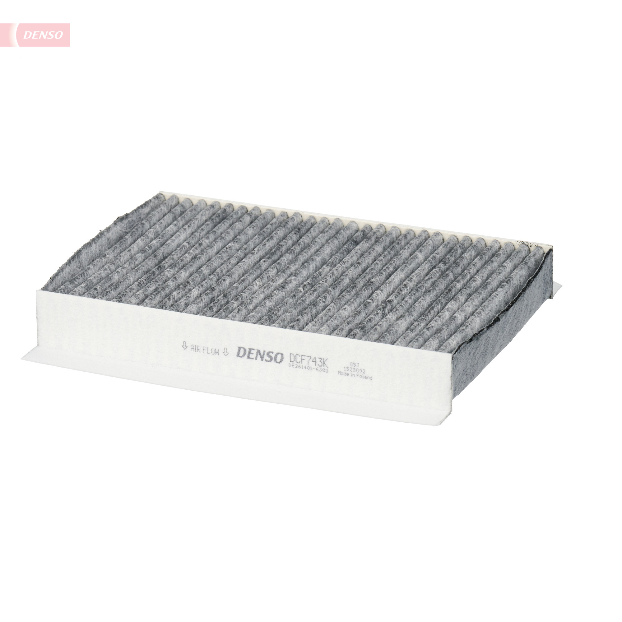 DENSO Kabineluftfilter dcf743k for FIAT