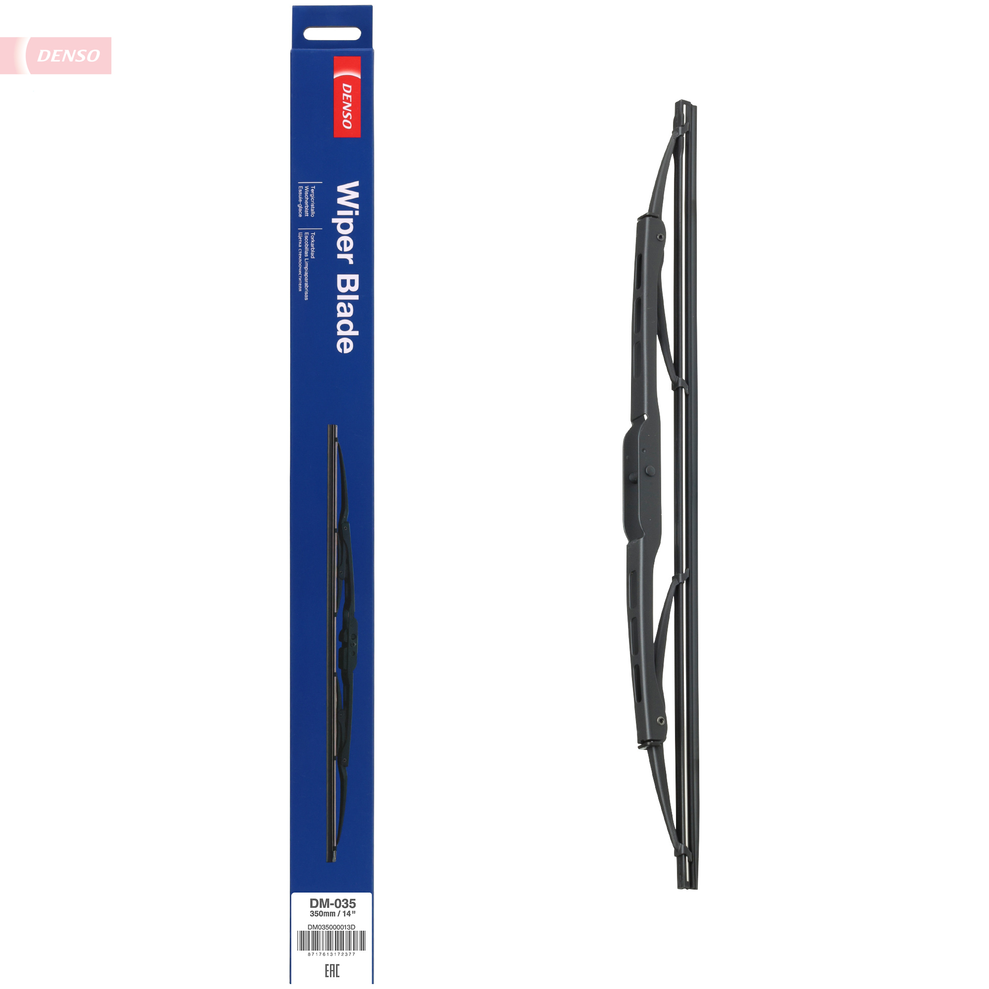 DENSO Viskerblad dm035 for SUZUKI MITSUBISHI TOYOTA DAIHATSU VAG