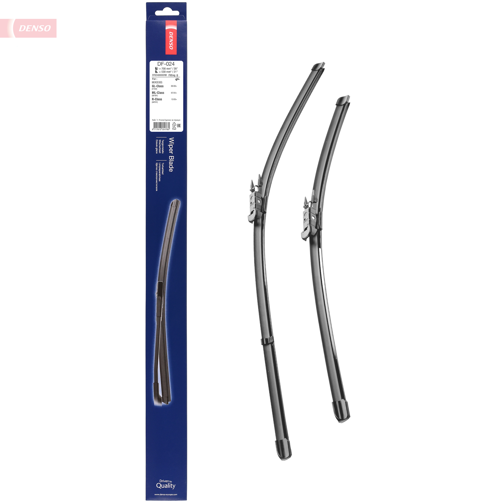 DENSO Viskerblad df024 for MERCEDES-BENZ