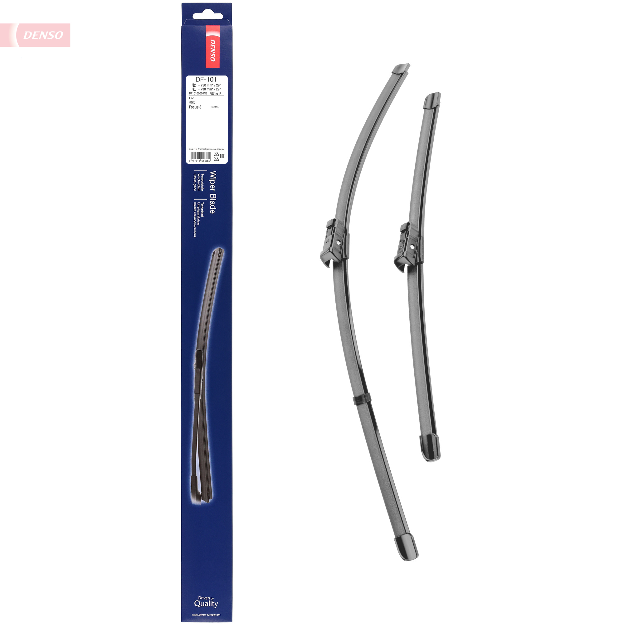 DENSO Viskerblad df101 for FORD
