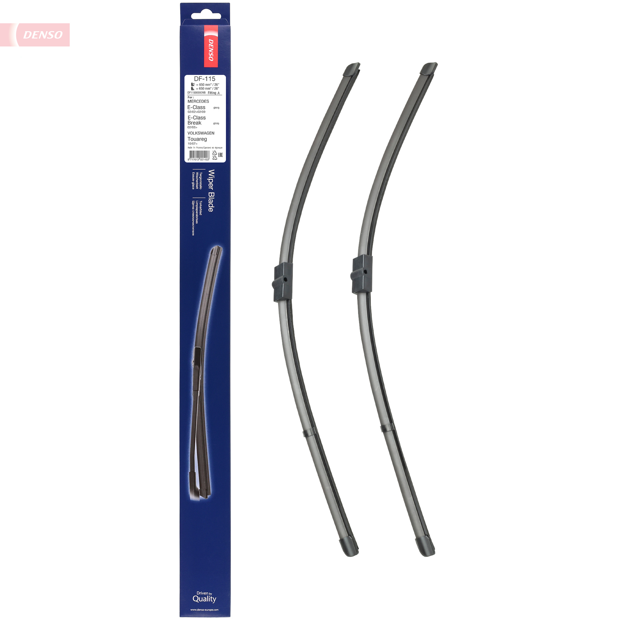 DENSO Viskerblad DF-115 for VAG PORSCHE MERCEDES-BENZ