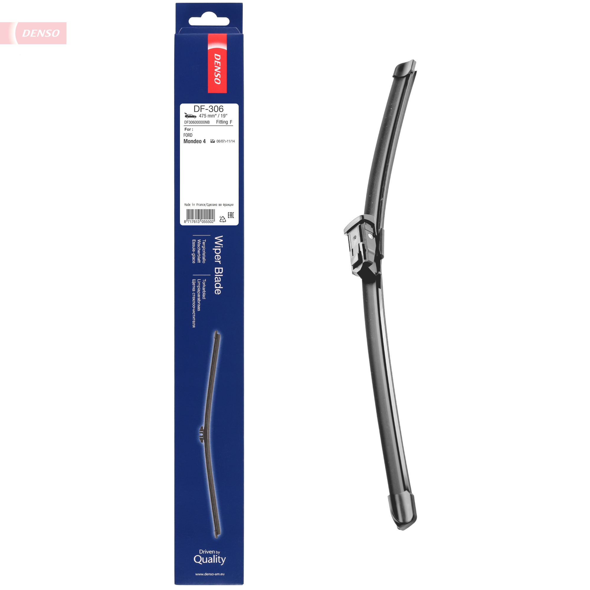 DENSO Viskerblad df306 for FORD