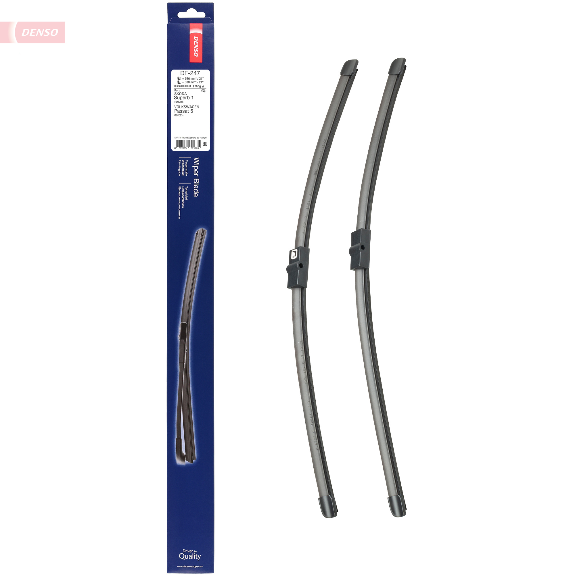 DENSO Viskerblad df247 for VW