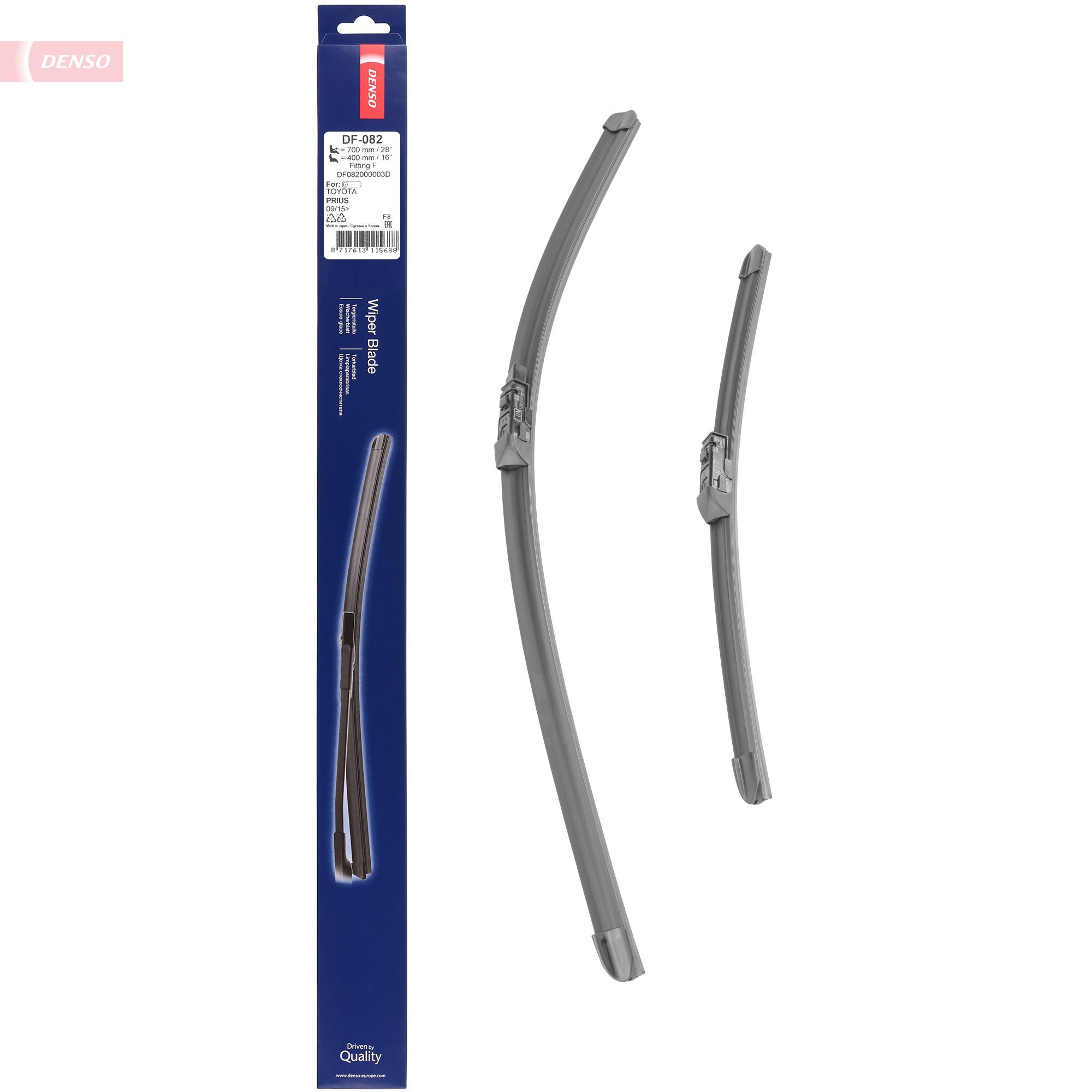 DENSO Viskerblad df082 for TOYOTA