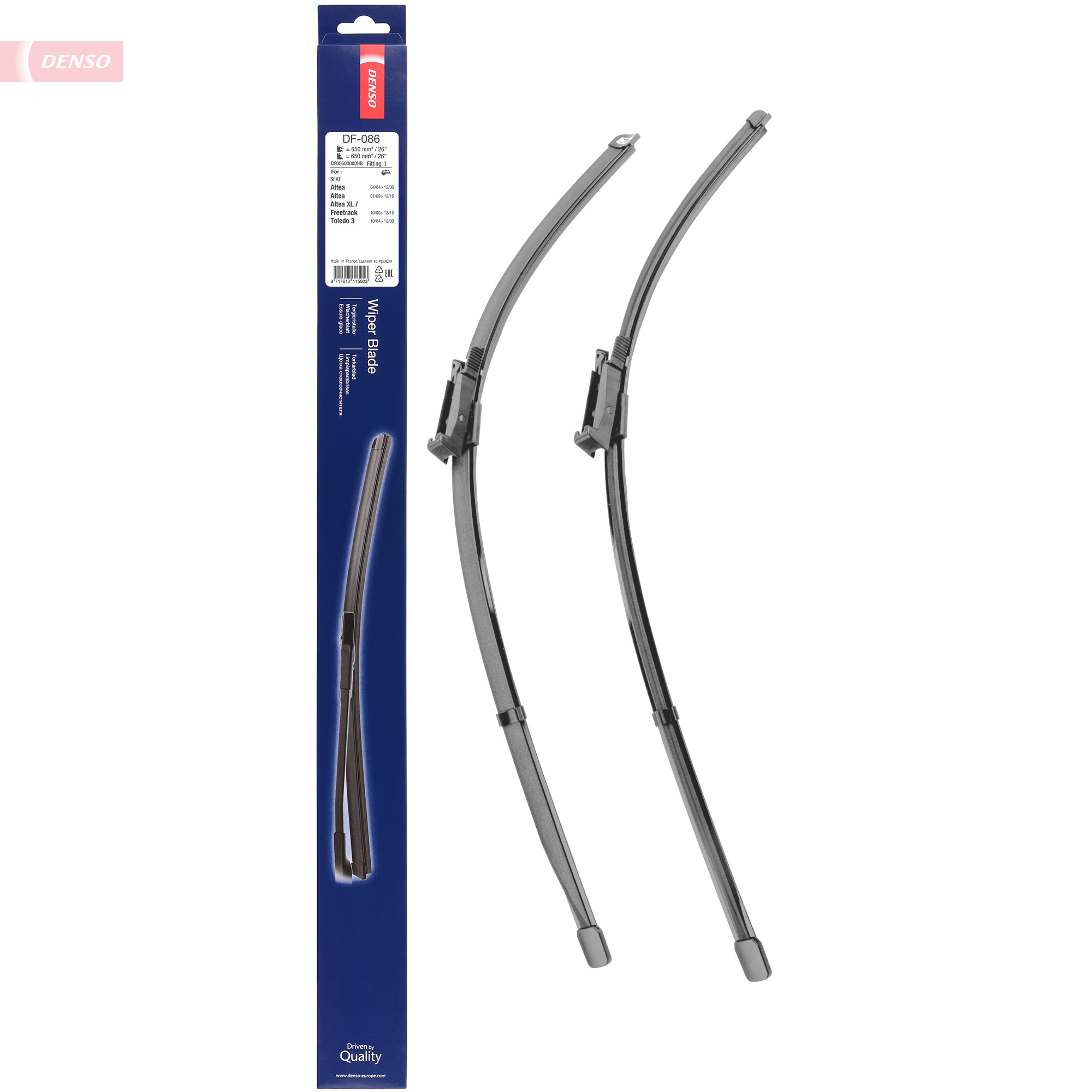DENSO Viskerblad df086 for SEAT