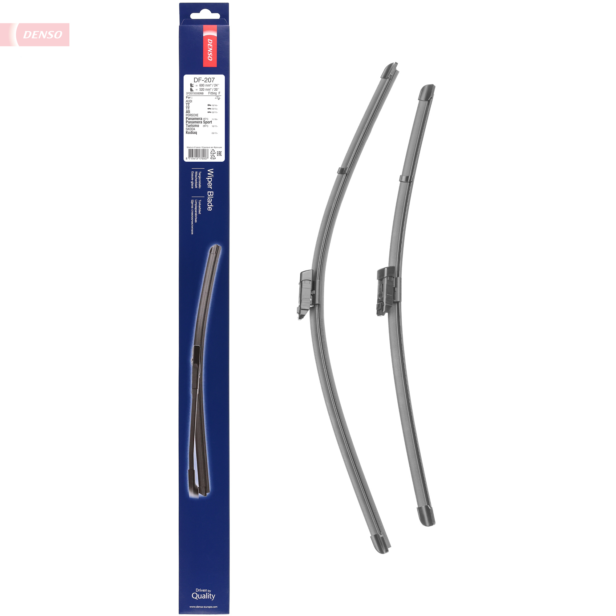 DENSO Viskerblad df207 for AUDI