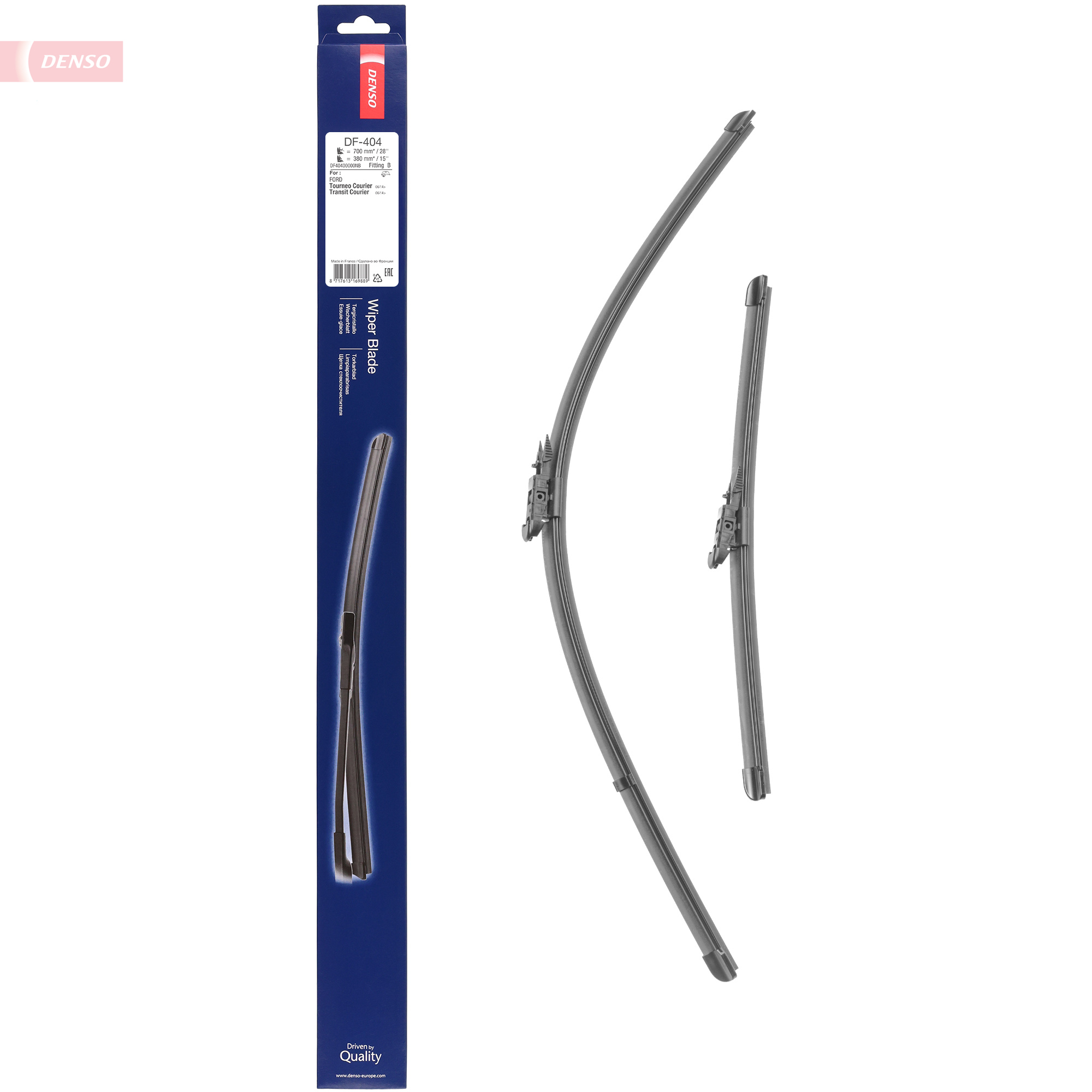 DENSO Viskerblad df404 for FORD