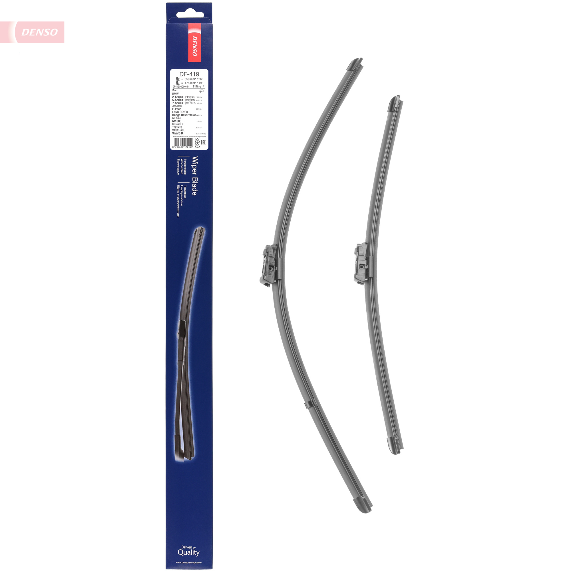 DENSO Viskerblad df419 for OPEL BMW NISSAN