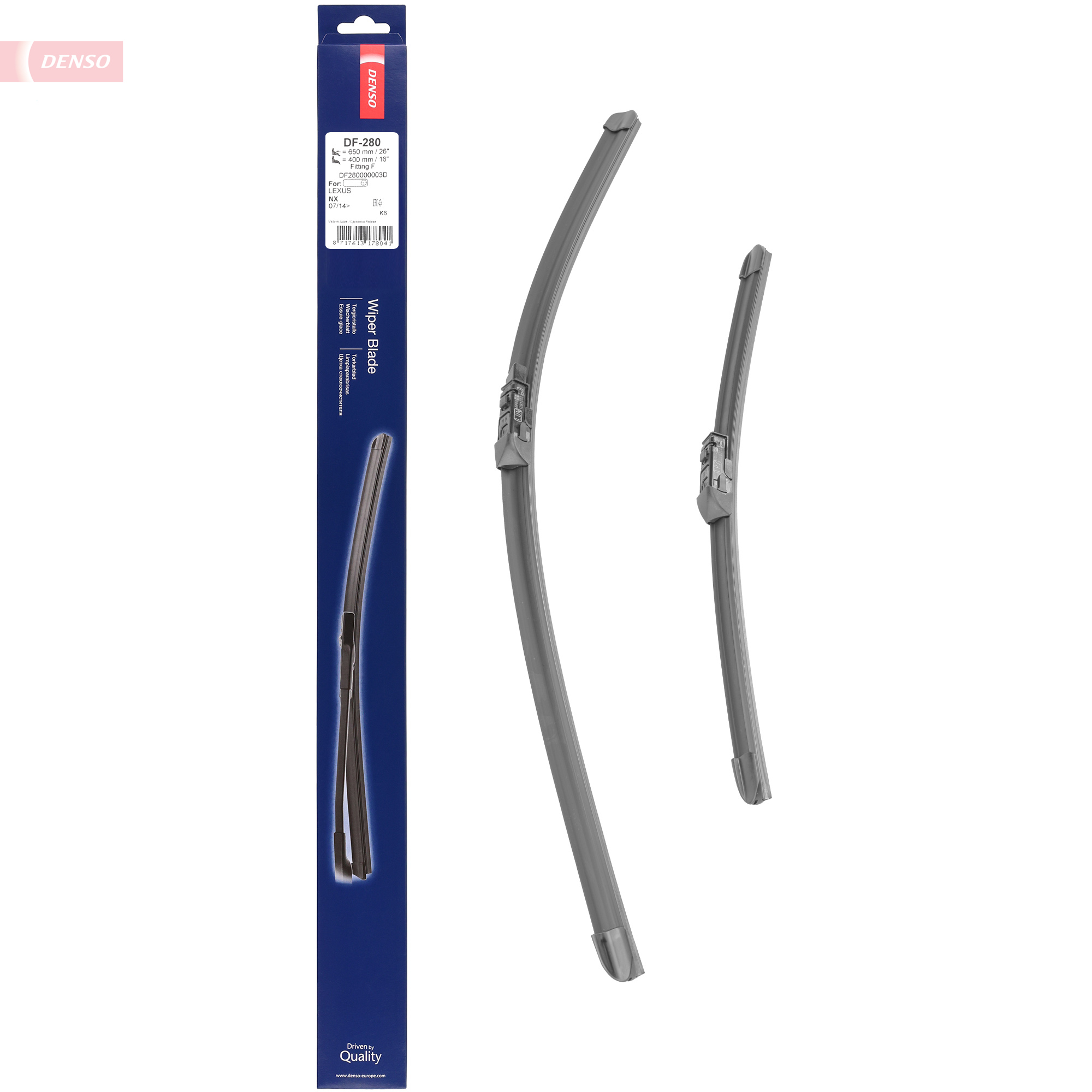 DENSO Viskerblad df280 for TOYOTA