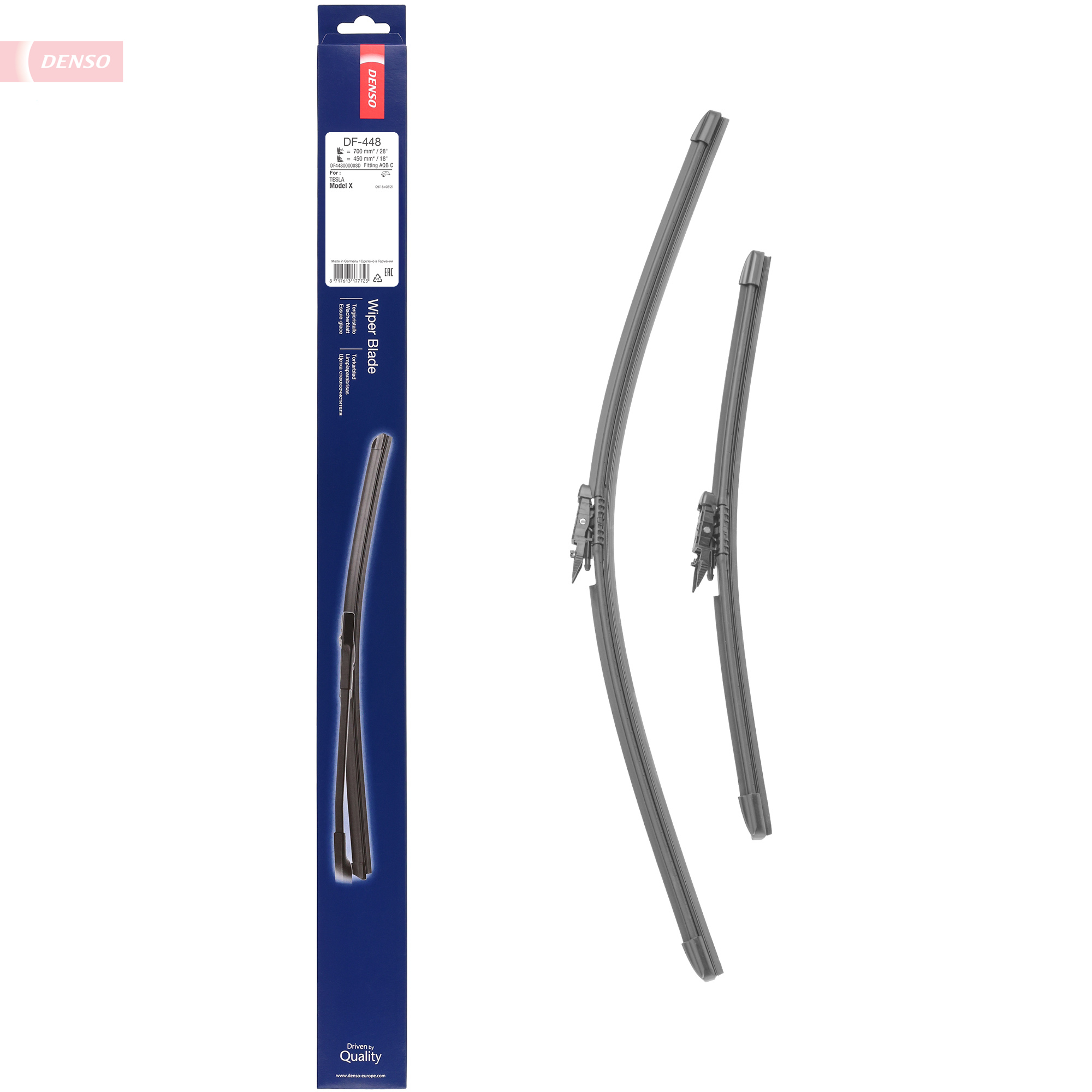 DENSO Viskerblad df448 for TESLA