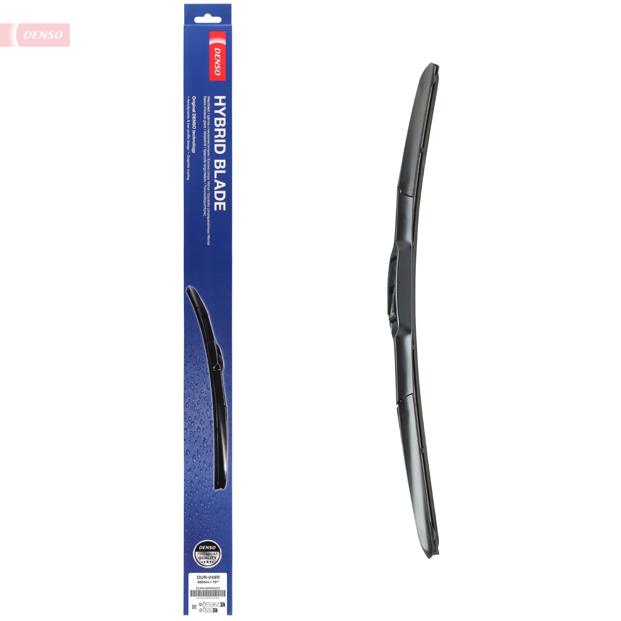DENSO Viskerblad DUR-048R for CADILLAC SUBARU KIA HONDA MAZDA LEXUS
