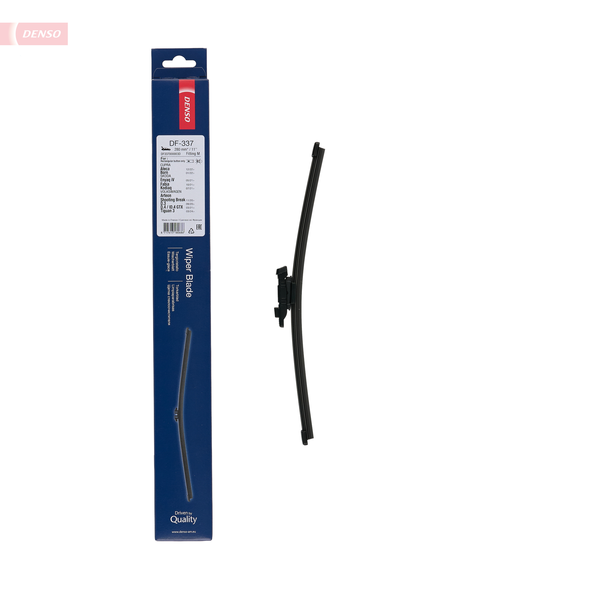DENSO Viskerblad df337 for VW SKODA SEAT