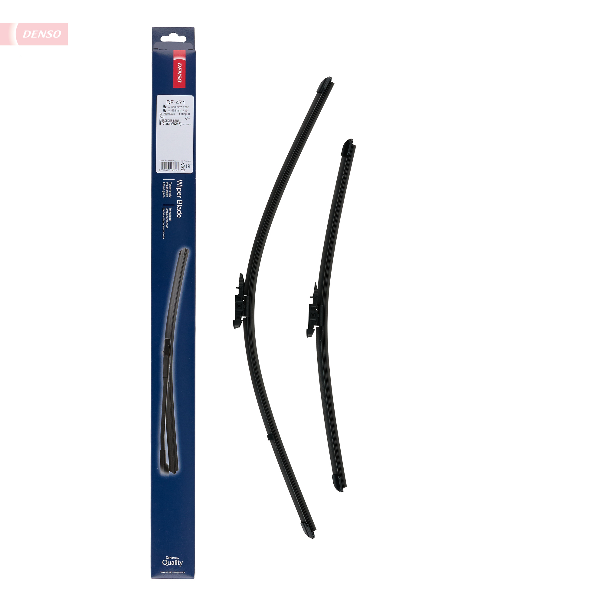 DENSO Viskerblad df471 for MERCEDES-BENZ BMW