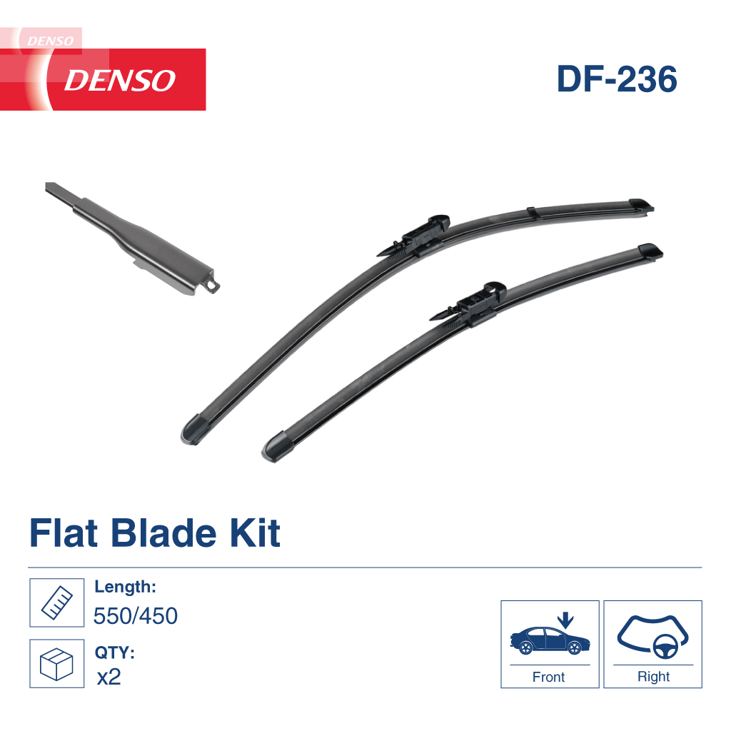 DENSO Viskerblad df236 for BMW