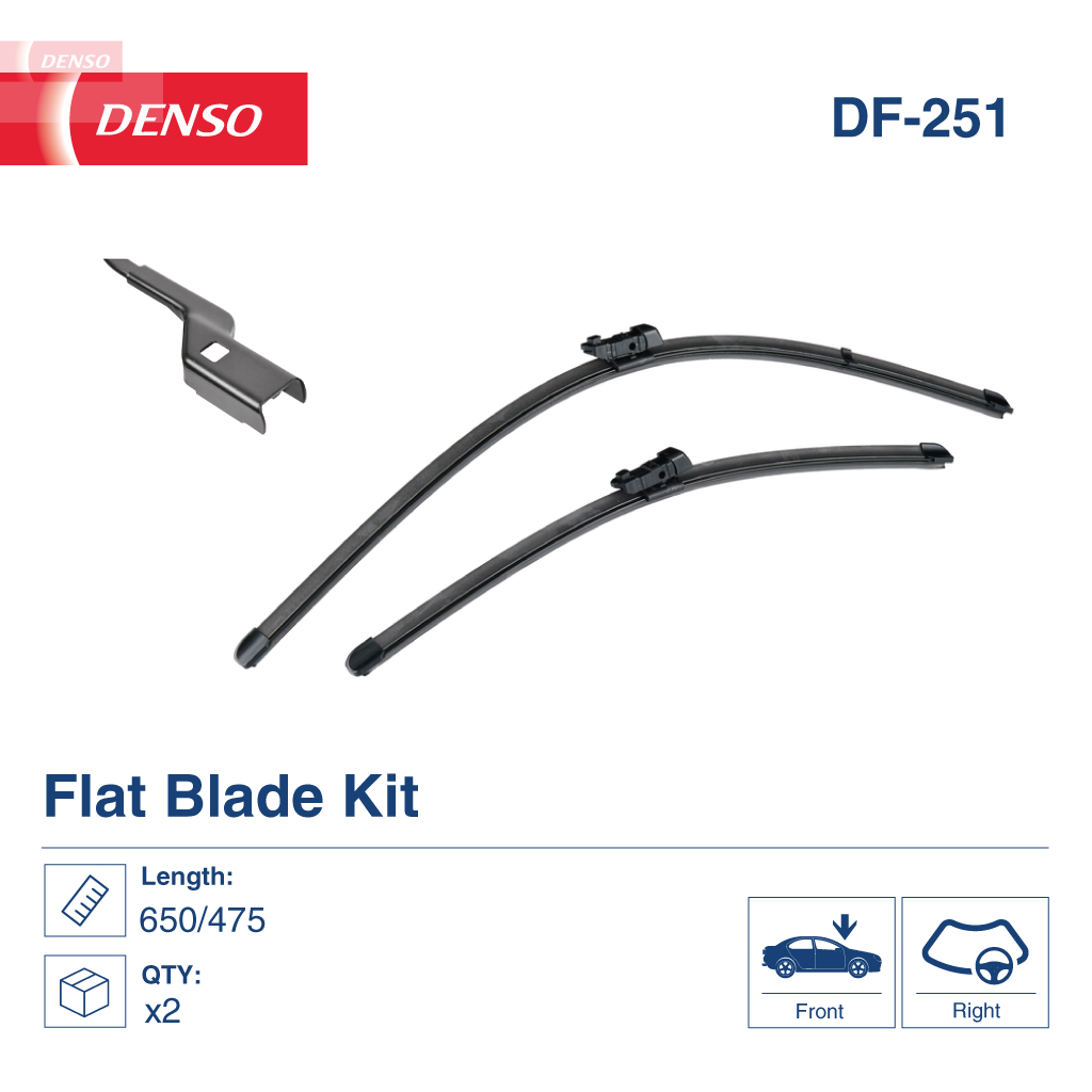 DENSO Viskerblad df251 for VW