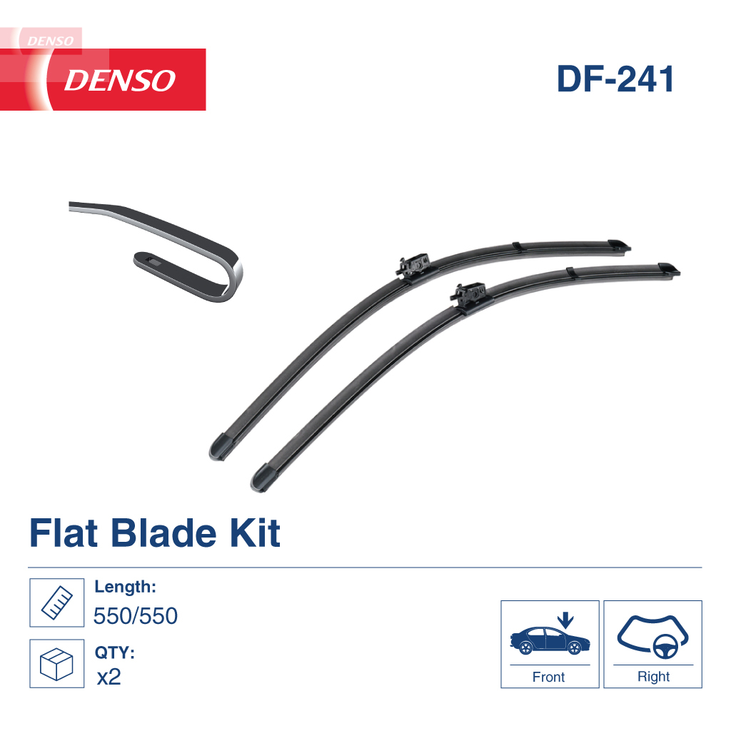 DENSO Viskerblad df241 for MERCEDES-BENZ