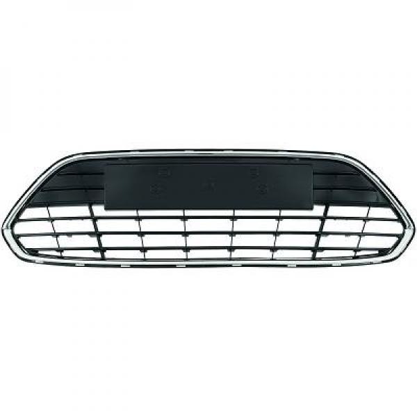 DIEDERICHS Kofangergitter 1428145 midten for FORD
