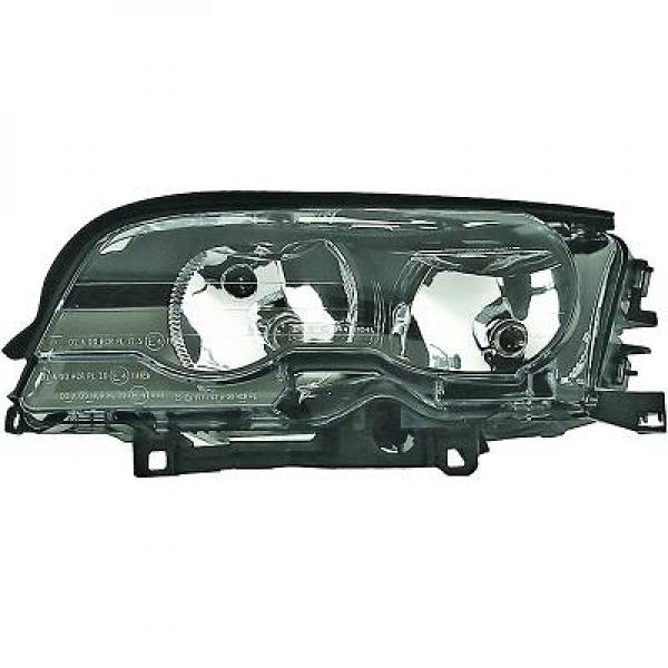 DIEDERICHS Forlygte 1214183 H7/H7 venstre for BMW