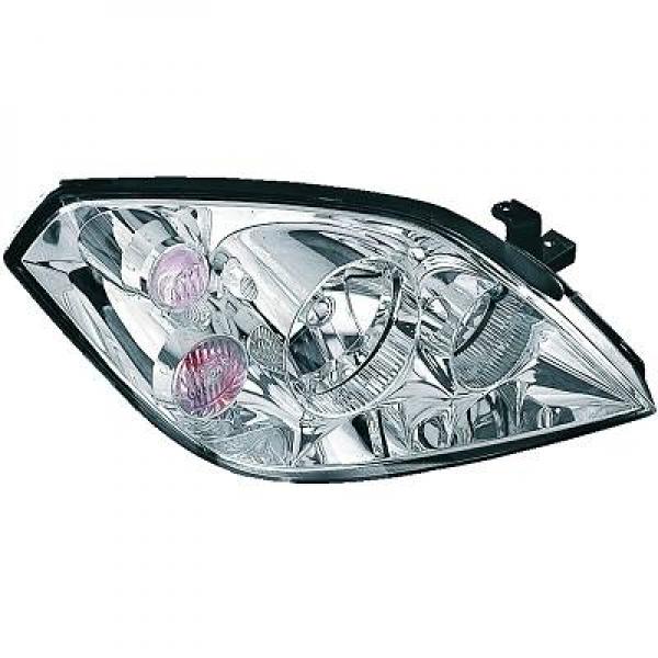 DIEDERICHS Forlygte 6053080 H7/H7 højre for NISSAN