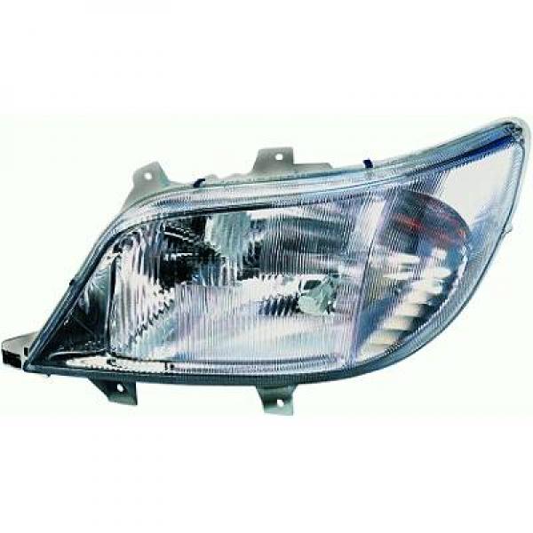 DIEDERICHS Forlygte 1662982 H7/H7/H3 højre for MERCEDES-BENZ