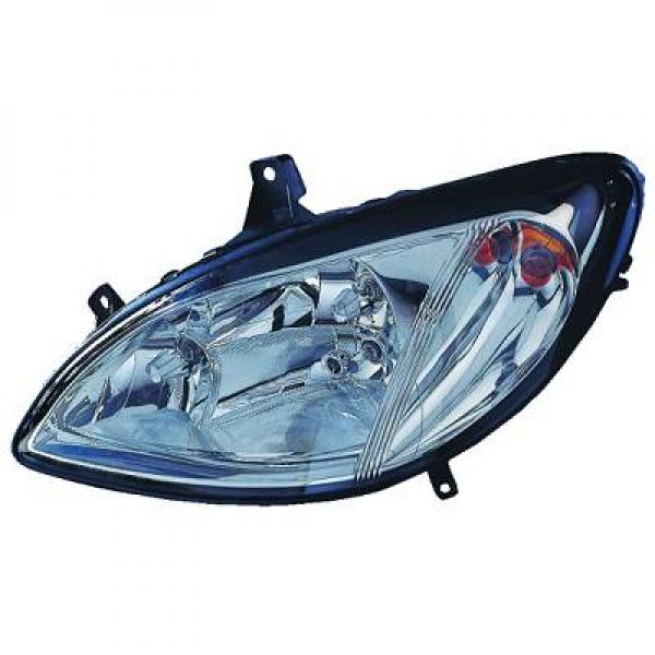 DIEDERICHS Forlygte 1666082 H7/H7 højre for MERCEDES-BENZ