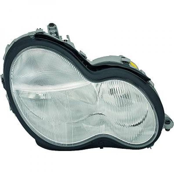 DIEDERICHS Forlygte 1671080 H7/H7 højre for MERCEDES-BENZ