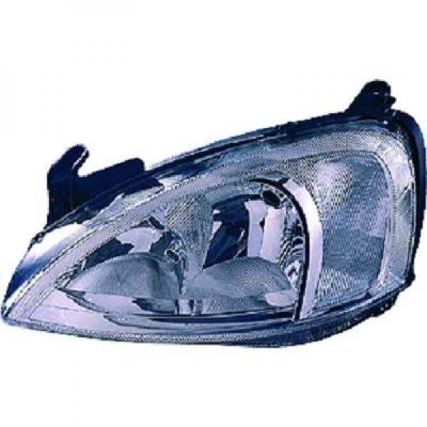 DIEDERICHS Forlygte 1813983 H7/H7 venstre for OPEL