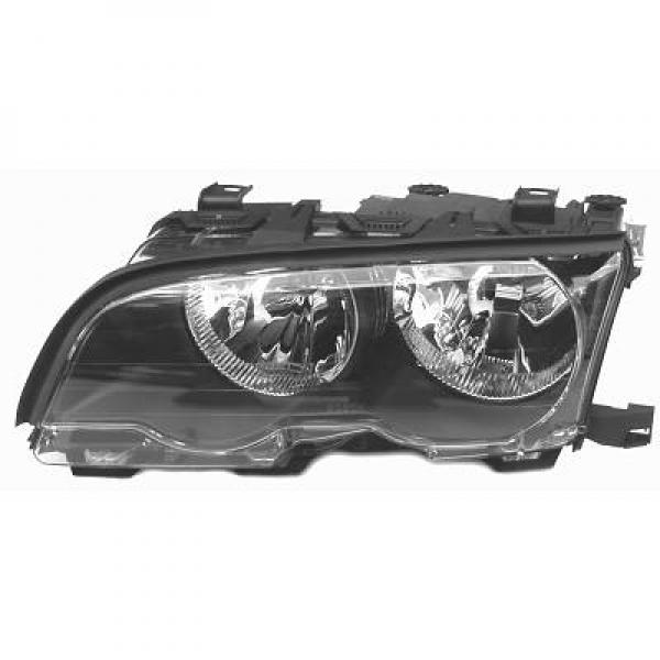 DIEDERICHS Forlygte 1215183 H7/H7 venstre for BMW