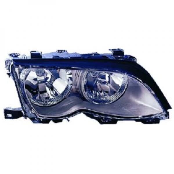DIEDERICHS Forlygte 1215087 H7/H7 venstre for BMW