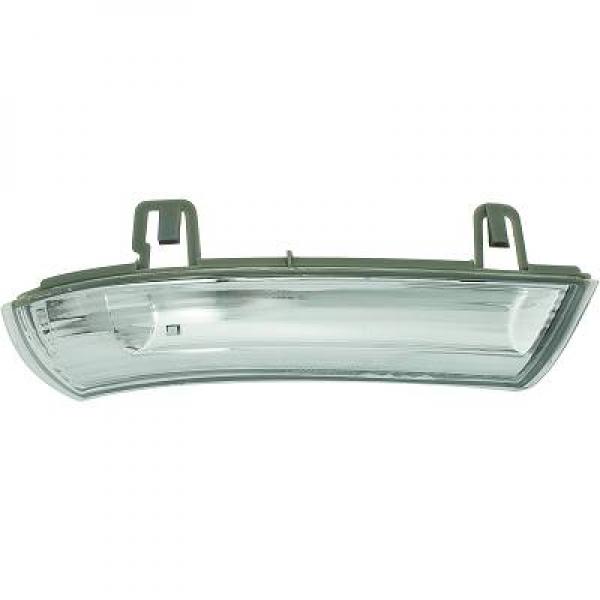 DIEDERICHS Blinklygte 2214527 Sidespejl venstre side for VW