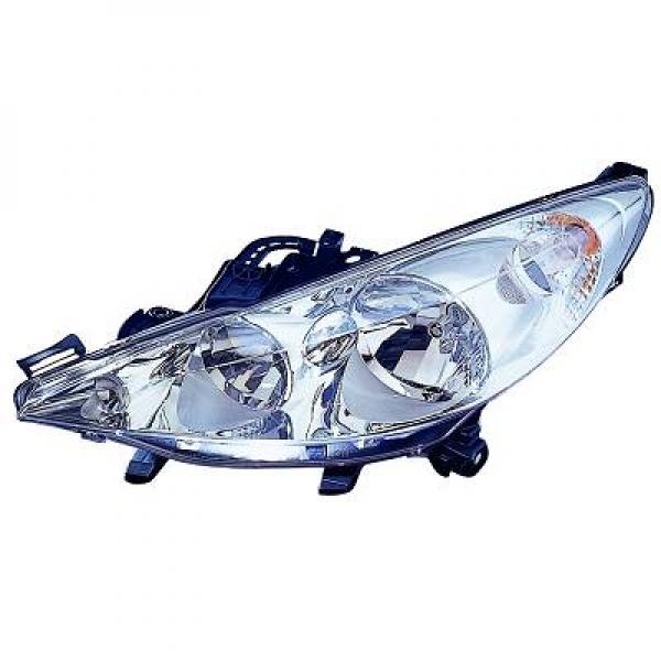 DIEDERICHS Forlygte 4226080 H7 højre for PEUGEOT