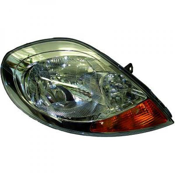 DIEDERICHS Forlygte 1896981 H4 venstre for OPEL NISSAN RENAULT