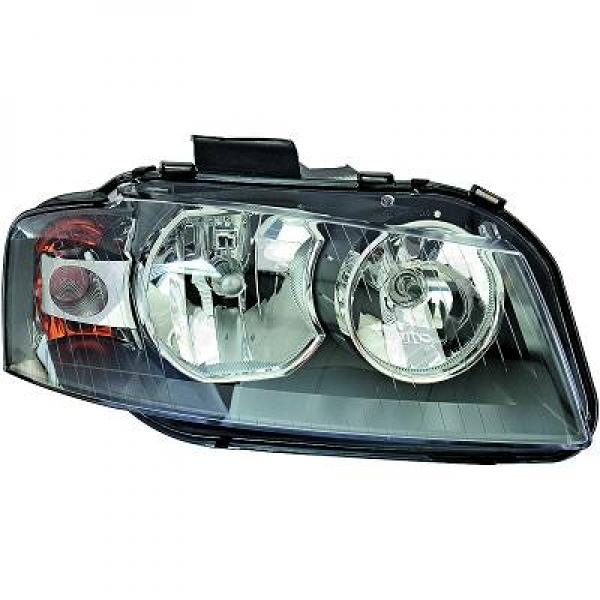 DIEDERICHS Forlygte 1031981 H7/H7 venstre for AUDI