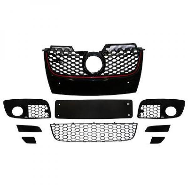 DIEDERICHS Kølergitter 2214440 for VW