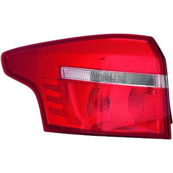 DIEDERICHS Baglygte 1419690 P21/5W højre for FORD
