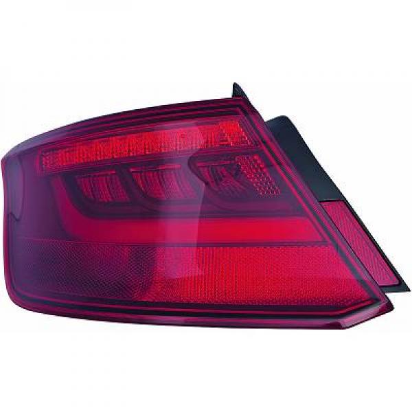 DIEDERICHS Baglygte 1033694 LED højre for AUDI