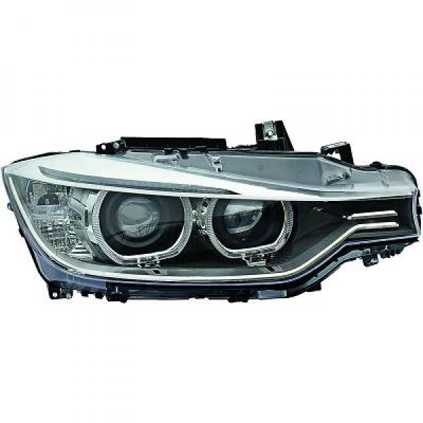DIEDERICHS Forlygte 1217985 D1S (gasafladningslampe) venstre for BMW
