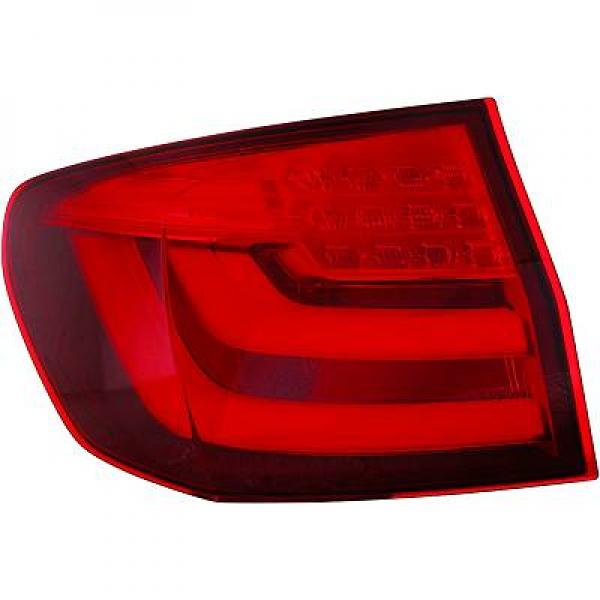 DIEDERICHS Baglygte 1225691 LED venstre for BMW