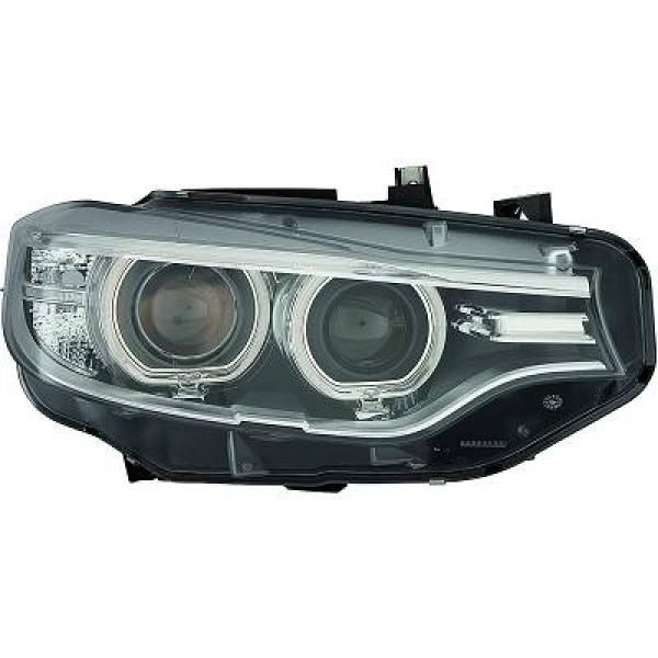 DIEDERICHS Forlygte 1245086 D1S (gasafladningslampe) højre for BMW