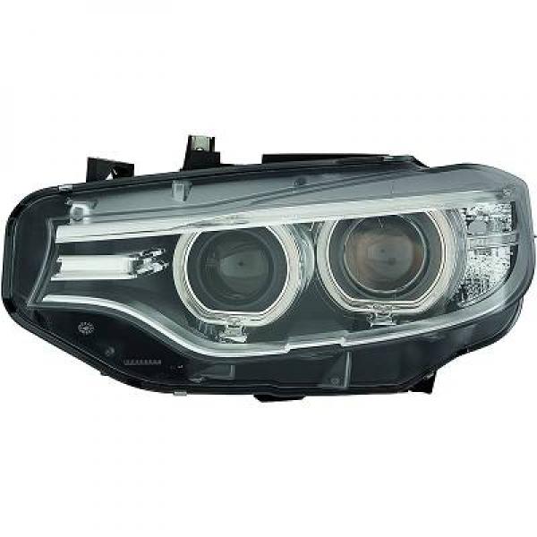 DIEDERICHS Forlygte 1245087 D1S (gasafladningslampe) venstre for BMW