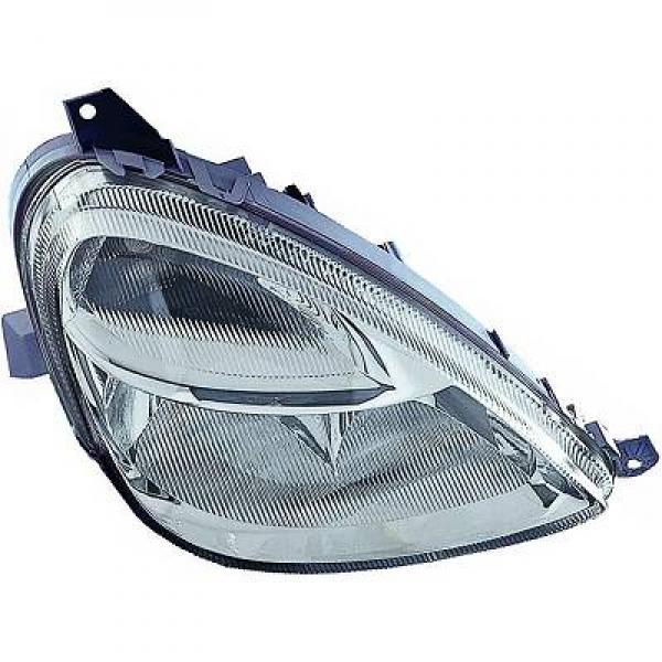 DIEDERICHS Forlygte 1680183 H7/H4 venstre for MERCEDES-BENZ