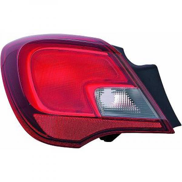 DIEDERICHS Baglygte 1815091 venstre for OPEL