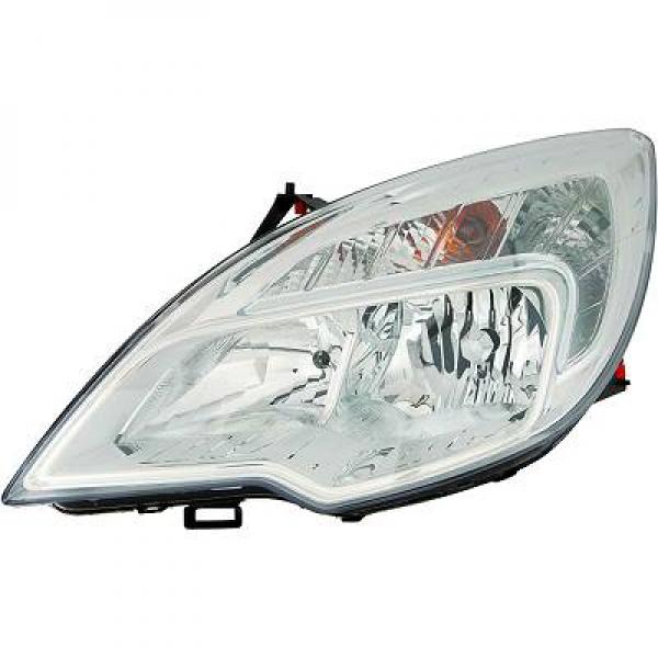 DIEDERICHS Forlygte 1876981 H7/H1 venstre for OPEL