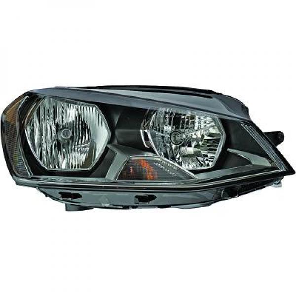 DIEDERICHS Forlygte 2216081 H7/H7 venstre for VW