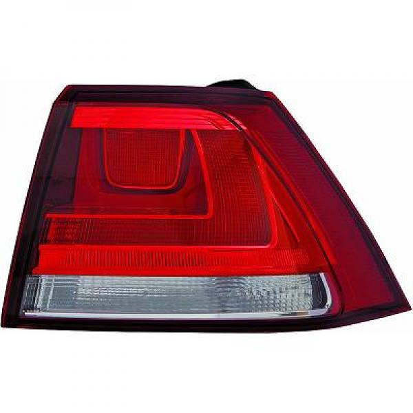 DIEDERICHS Baglygte 2216091 W21W venstre for VW