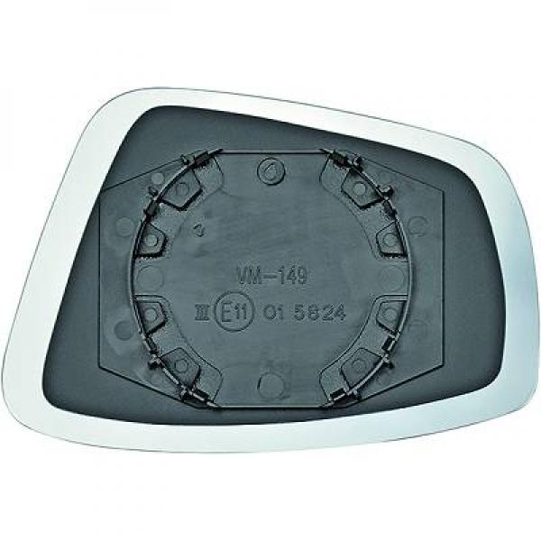 DIEDERICHS Spejlglas, udvendig spejl 2236026 højre for VW